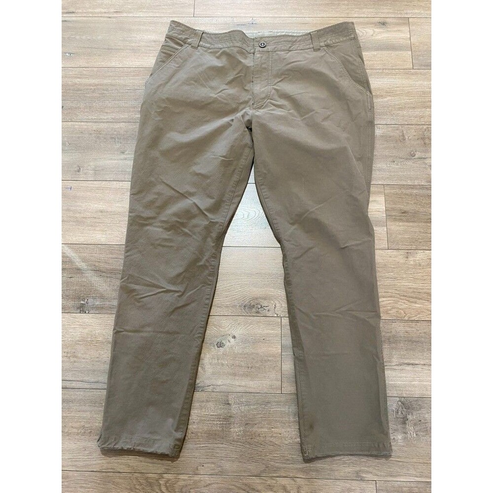 Kuhl Resistor Chino Mens 40X32 Brown Klassik Cargo Outdoor Casual Pants